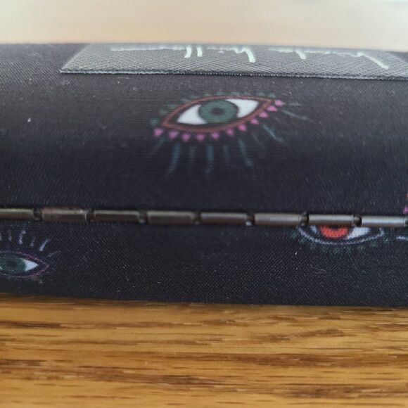 Nicole Miller Hard Shell Hinged Glasses Readers Case Replacement Glasses Case - Picture 7 of 14